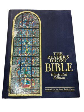 The Readers Digest Bible Illustrated Ed Hardcover 1995 Cond Rev Stand Version